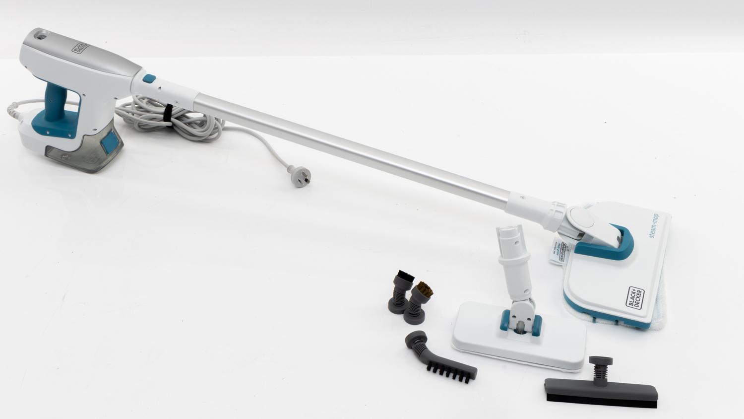 Black & Decker Steam-Mop 8 Piece Steam System BHSM15FX-XE