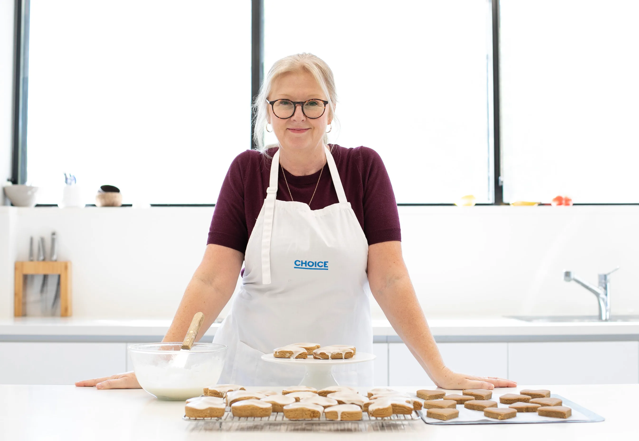 fiona mair in kitchen